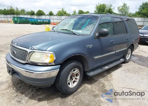 2002 Ford Expedition Xlt from USA, damaged, VIN 1FMEU15L42LA11664